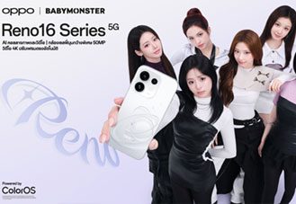 OPPO Reno16 Series 5G เตรียมเปิดตัวในไทย พร้อม BABYMONSTER ในฐานะ Reno Girls