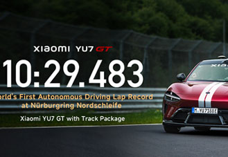 Xiaomi YU7 GT สร้างประวัติศาสตร์ รถยนต์ไร้คนขับคันแรกทำเวลาที่ Nürburgring ได้สำเร็จ