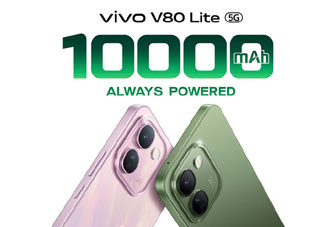vivo V80 Lite 5G เปิดตัว แบต 10,000mAh จอ AMOLED 120Hz กล้อง Sony 50MP เริ่มราว 12,200 บาท