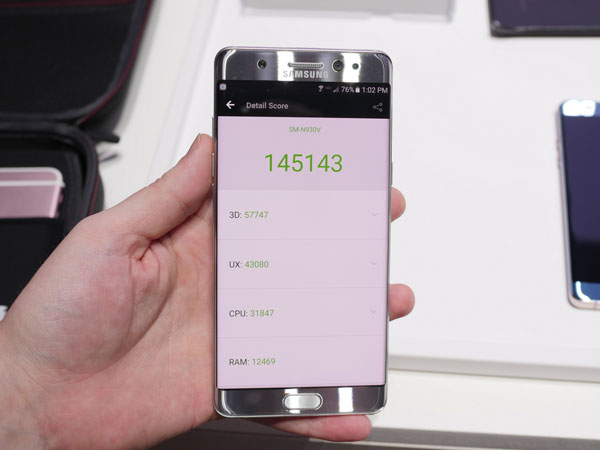 galaxy note 7 antutu