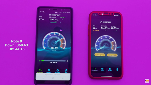 lte note 8