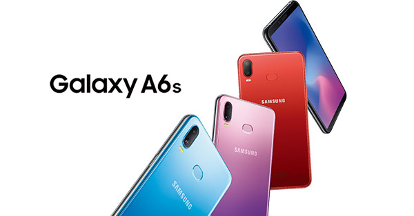 เปิดตัว Samsung Galaxy A6s น้องใหม่จอไร้ขอบ พร้อมกล้องคู่ (Dual Camera)  บนบอดี้ไล่เฉด และชิป Snapdragon 660 จับคู่ RAM 6GB ในราคาไม่ถึงหมื่น! ::  Thaimobilecenter.com