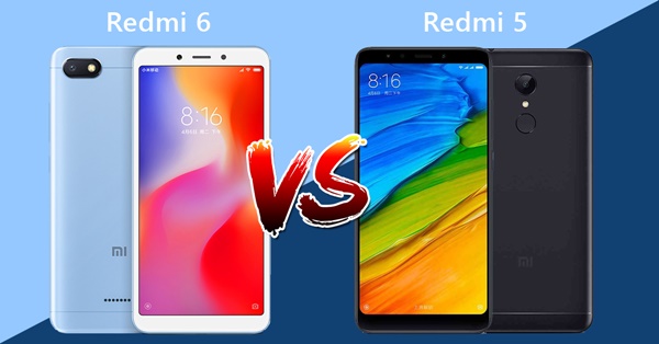 redmi 5 plus vs redmi 6