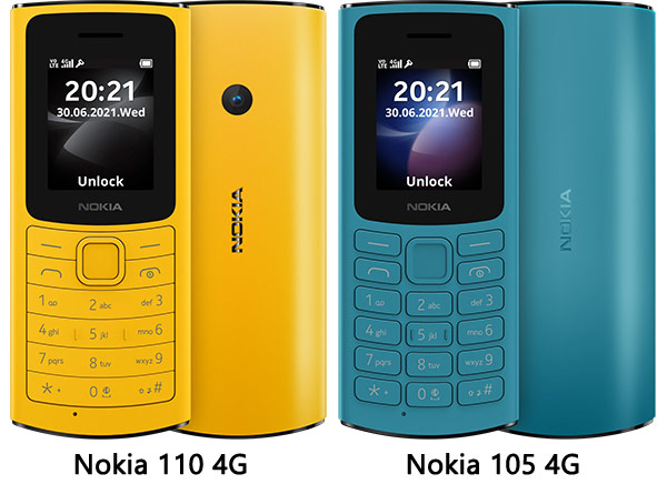 เปิดตัว Nokia 110 4G และ 105 4G สองฟีเจอร์โฟนน้องใหม่ เริ่มที่ 990 บาท ...