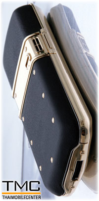 Vertu Constellation Yellow Gold Black Leather