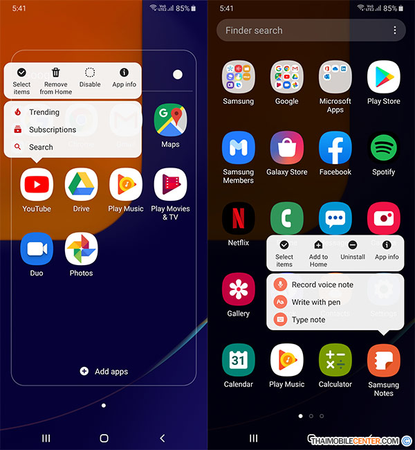 samsung a50s screenshot